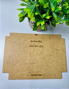 Molde Bolsa Léo em MDF
