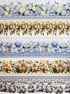 BR368 Barrado Flores e Laços provençais