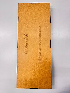 Kit Caixa+12 Réguas MDF para barrados (3 kits prontos)