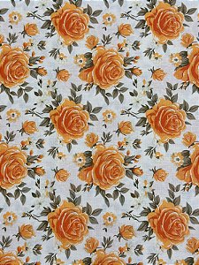 TC195-Tricoline Roseiras Laranja