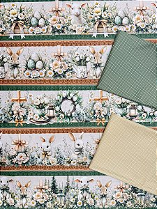 Kit BR379 Barrado Coelhos e Laços