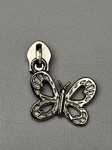165 - Cursor Borboleta Nova - 35 mm Niquel EG4820 - 6 unidades