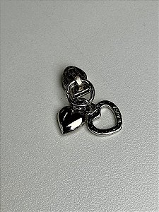 169 - Cursor Coração Duplo - 30mm Níquel EZ4294 - 6 unidades