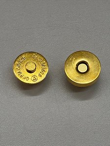 179 - Botão IMA 18 Duplo Ouro 2394 - 6 unidades