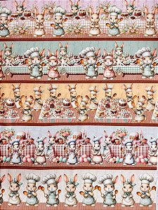 BR391 Barrado Páscoa Coelho Cozinheiro