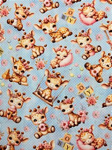 TC203 Tricoline Girafinhas