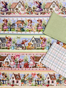 Kit BR405 Barrado Meninas do Campo