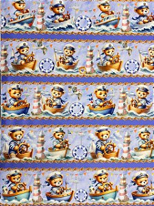 BR409 Barrado Ursinho Marinheiro