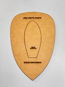 Molde Cenourinha em MDF