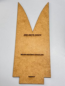 Molde Saquinho Chocolate em MDF
