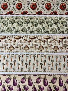 BR420 Barrado Coleção Vintage Vegetais