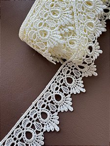 Guipure Ref.: GP068 - 13,7 Metros (Marfim)