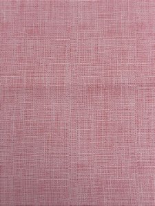 Tricoline Efeito Linho Rosa Claro