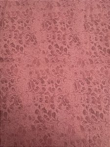 Tricoline Marmorizado Rosa Vintage