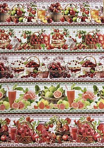BR453-Barrado Frutas Vermelhas