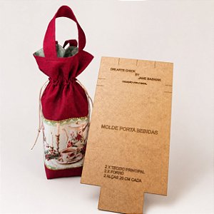 Coleção Viva o Natal - Molde Porta Bebidas
