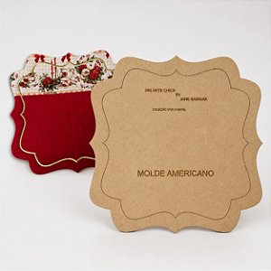 Coleção Viva o Natal - Molde para Americano