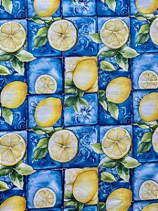 TC314 Tricoline Coleção Lemon - Limão Patchwork