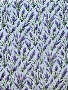 TC318 Tricoline Coleção Lavanda - Lavandas Soltas