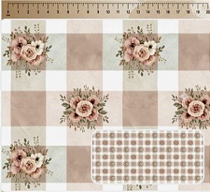 R13 - TC324 Tricoline Coleção Cookies Girls - Floral