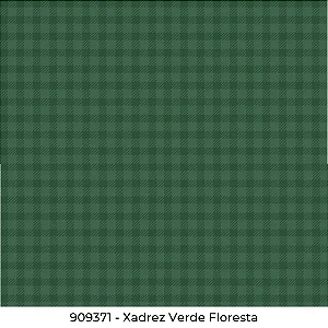 Tricoline Xadrez Verde Floresta