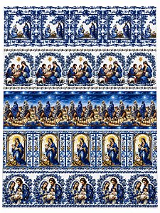 V10 - BR504 Natal em Belém Azul e Branco