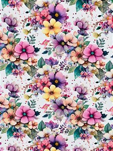 TC365 Tricoline JV Garden Flores em Listras