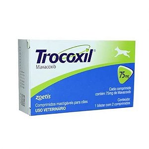 Trocoxil 75mg Zoetis – 2 Comprimidos