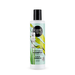 Shampoo Antiqueda Fortalecedor Vegano - Capim Limão e Algas Organic Shop (280 ml)