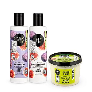 Kit Premium Cabelos Mistos Organic Shop