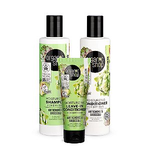 Kit Premium Hidratação Cabelo Seco Organic Shop