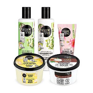 Kit Supremo Cabelo Ondulado Organic Shop