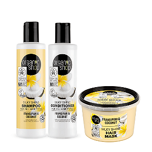 Kit Cacheados Básico Organic Shop