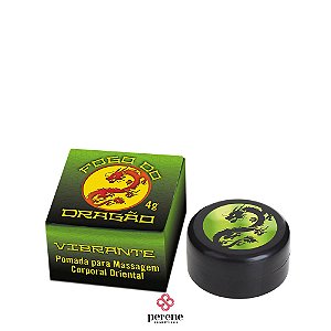 Pomada De Massagem Corporal Fogo Do Dragão Vibrante 4g
