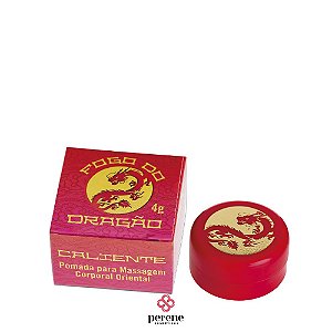 Pomada De Massagem Corporal Fogo Do Dragão Caliente 4g