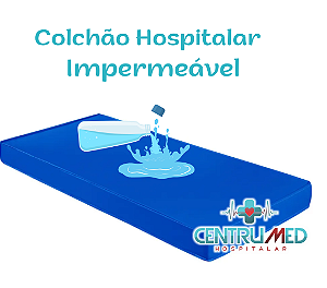 Colchão Hospitalar c/ Capa Impermeável (188x88x10) D28