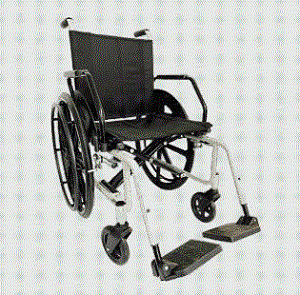 Cadeira de rodas - 120 kg