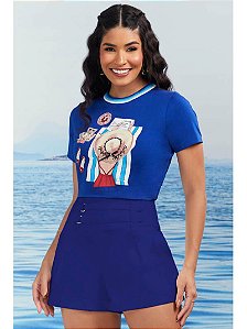 Short Cos Passante Com Barra Virada