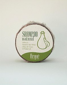 Shampoo Sólido Natural - Hibisco, Proteína do Arroz, Óleo de Coco e D-Pantenol