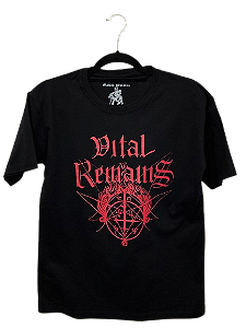 Camiseta Vital Remains - Logo banda