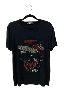 Camiseta Pedraria Caveira Camuflada