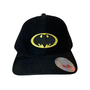 Boné Batmam aba preta
