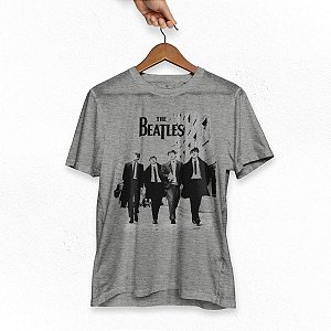 Camiseta The Beatles2 Cinza