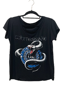 Camiseta Feminina Whitesnake