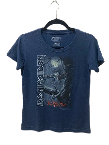Camiseta Feminina Iron Maiden – Fear of the Dark