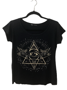 Camiseta Feminina Olho Místico.