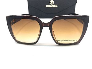  Óculos de Sol Chanel / Classico Marrom   