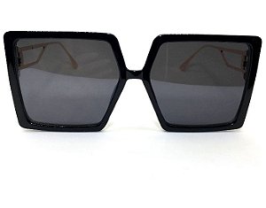 Óculos Alyna  - Oculos de Sol Preto / Quadrado