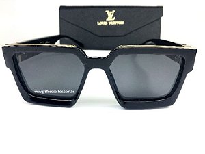 Óculos de Sol Louis Vuitton Millionaires 96006 - Preto 