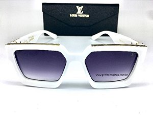 Óculos de Louis Vuitton Millionaires 96006 Anitta/ Branco 
